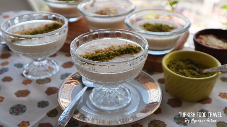 Ottoman Turkish Recipe “Keshkul” – Almond Pudding