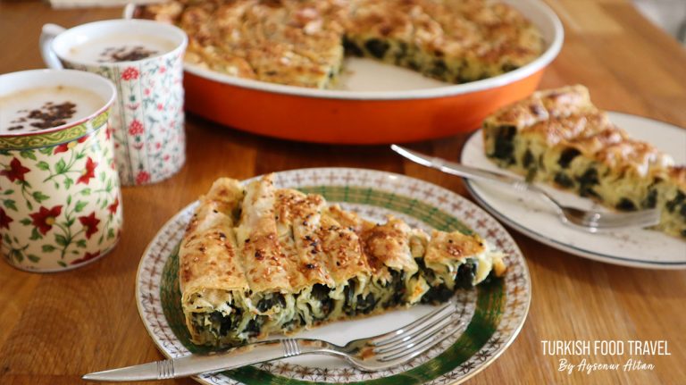 Rolled Spinach Borek “Ispanaklı Börek”