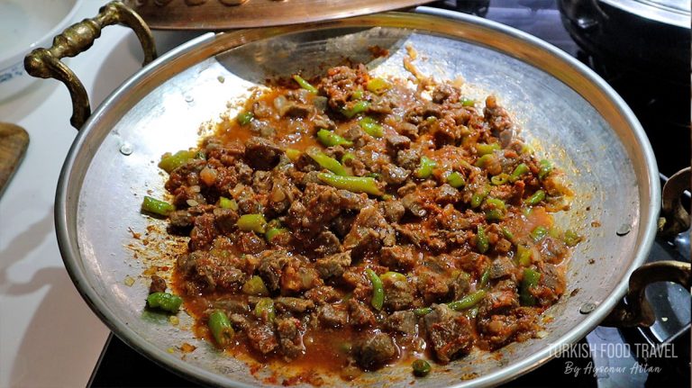 Turkish Style Beef Stir fry “SAC TAVA” / Sac Tawa