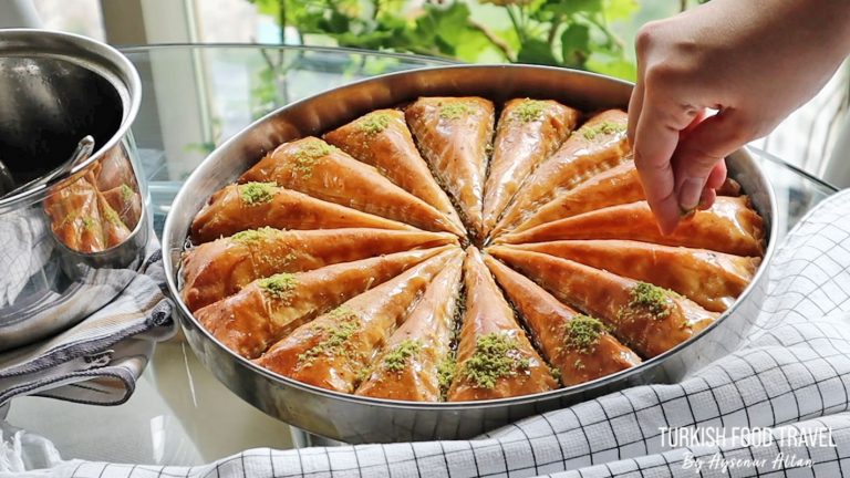 Turkish Pistachio Baklava Recipe